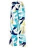 Chico's Tropical Blue Linen Pants Size XL (3) - photo 2