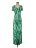 Gilli 100% Polyester Tropical Green Casual Dress Size S - photo 1