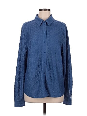 Isaac Mizrahi LIVE! Long Sleeve Blouse (view 1)