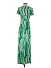Gilli 100% Polyester Tropical Green Casual Dress Size S - photo 2