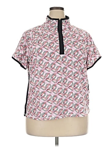 T by Talbots Short Sleeve Blouse (view 1)
