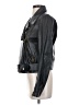 Acne Studios 100% Leather Gray Black Zip Accent Leather Jacket  Size EU 36 / US 6 - photo 5