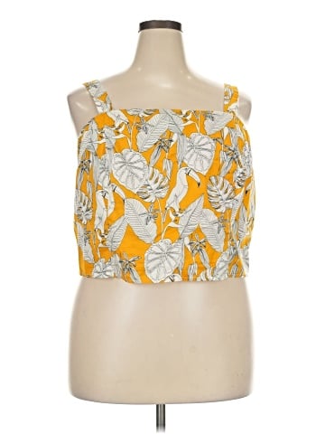 ELOQUII Sleeveless Blouse (view 1)