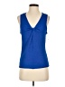 DKNY Blue Sleeveless Blouse Size S - photo 1