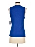 DKNY Blue Sleeveless Blouse Size S - photo 2