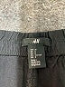 H&M 100% Rayon Solid Black Track Pants Size 8 - photo 7