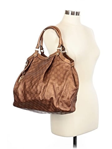 Gucci Guccissima Large Sukey Tote Bag (view 2)
