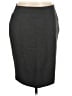 Quince Solid Gray Casual Skirt Size M - photo 1