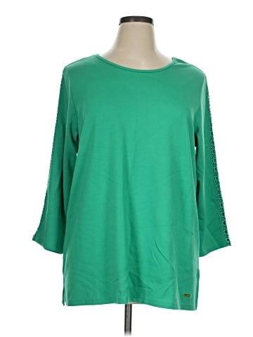 Jones New York Signature 3/4 Sleeve T-Shirt (view 1)