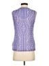 Chico's 100% Nylon Purple Sleeveless Top Size S - photo 2