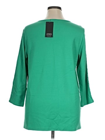 Jones New York Signature 3/4 Sleeve T-Shirt (view 2)