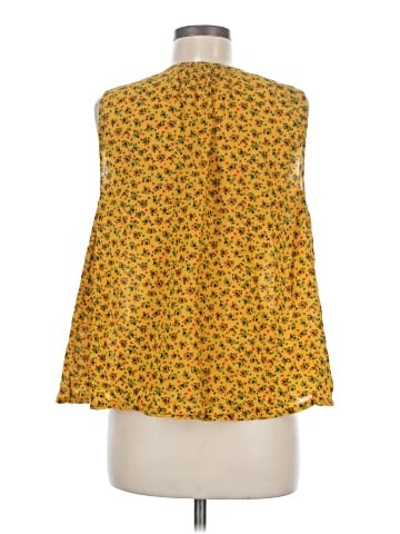 Madewell Shirred Shell Tank in Calico Floral (view 2)