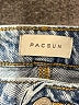 PacSun 100% Cotton Blue Denim Shorts Size 25 waist - photo 3