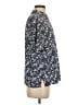J.Crew 100% Polyester Floral Blue Short Sleeve Blouse Size S - photo 4