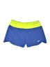 Asics Color Block Blue Athletic Shorts Size S - photo 1