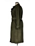 Zara Basic Green Trenchcoat Size XL - photo 5