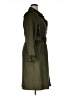 Zara Basic Green Trenchcoat Size XL - photo 4