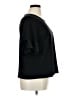 Worthington 100% Cotton Black Short Sleeve Top Size XL - photo 4