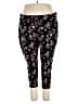 Torrid Floral Black Active Pants Size 5X Plus (5) - photo 1