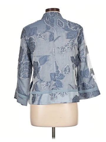 Armani Collezioni 3/4 Sleeve Button-Down Shirt (view 2)