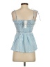 J.Crew 100% Cotton Blue Sleeveless Blouse Size S - photo 2