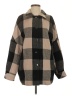 Steve Madden Plaid Brown Coat Size S - photo 1