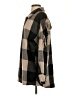 Steve Madden Plaid Brown Coat Size S - photo 5