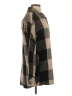 Steve Madden Plaid Brown Coat Size S - photo 4