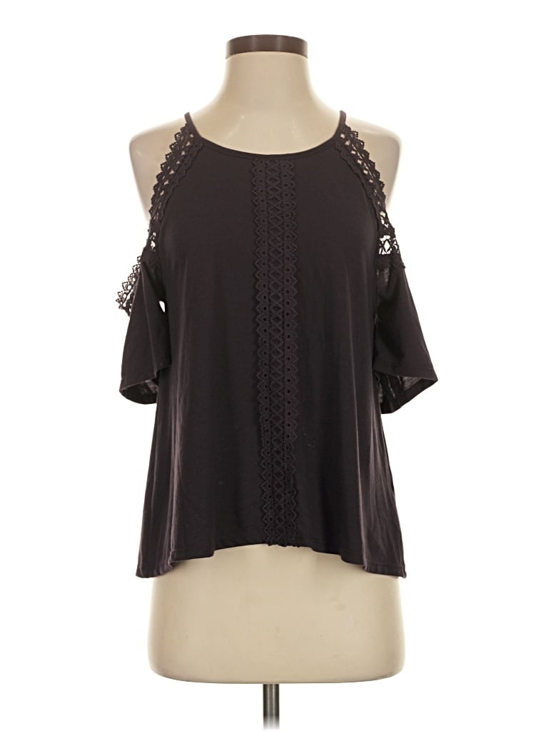 Pre-owned Eyeshadow Sleeveless Blouse In Black