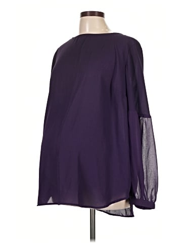 Isabel Maternity Long Sleeve Blouse (view 1)