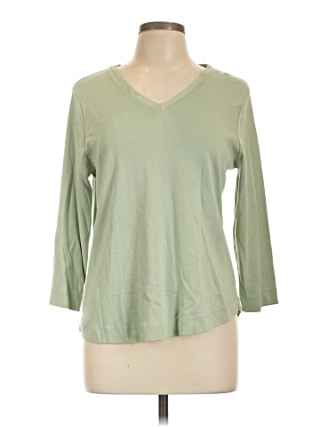 Chico's 3/4 Sleeve T-Shirt (view 1)