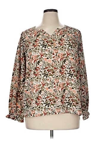 Jessica Simpson Long Sleeve Blouse (view 1)