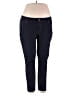 d.jeans Solid Blue Jeggings Size 18W - photo 1