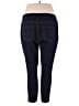 d.jeans Solid Blue Jeggings Size 18W - photo 2