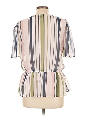 DKNY Short Sleeve Blouse (view 2)
