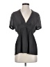 Fendi Gray Short Sleeve Blouse Size EU (IT) 40 / US 4 - photo 1