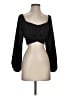 Altar'd State 100% Polyester Black Long Sleeve Top Size XS - photo 1