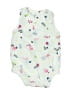 Catimini 100% Cotton Floral Green Leotard Size 6 - photo 2