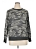 Splendid Camo Gray Sweatshirt Size XL - photo 1