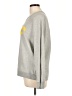 J.Crew 100% Cotton Graphic Gray Sweatshirt Size L - photo 5