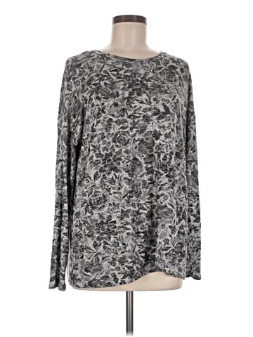 Liz Claiborne Long Sleeve T-Shirt (view 1)