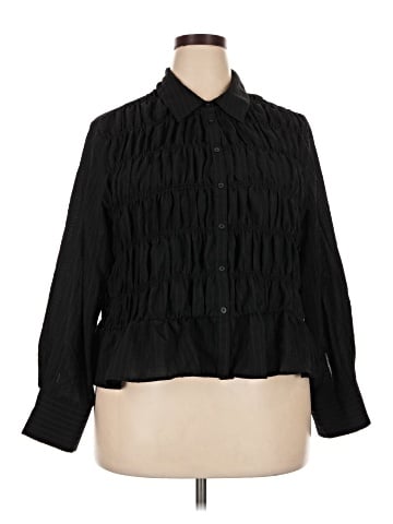 Future Collective Long Sleeve Blouse (view 1)