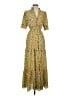 Max Studio Yellow Casual Dress Size S - photo 1