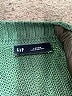 Gap 100% Cotton Solid Green Pullover Sweater Size L - photo 7