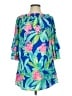 Lilly Pulitzer 100% Polyester Tropical Blue Cocktail Dress Size XXS - photo 1