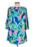 Lilly Pulitzer 100% Polyester Tropical Blue Cocktail Dress Size XXS - photo 2