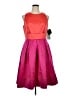 Melrose Color Block Pink Cocktail Dress Size 14 - photo 1