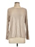 Chico's Metallic Tan Pullover Sweater Size Lg (2) - photo 1