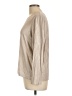 Chico's Metallic Tan Pullover Sweater Size Lg (2) - photo 5