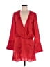 ASOS 100% Polyester Red Cocktail Dress Size 8 - photo 1